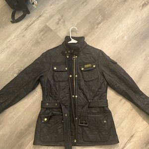 Barbour Black International Polarquilt Jacket